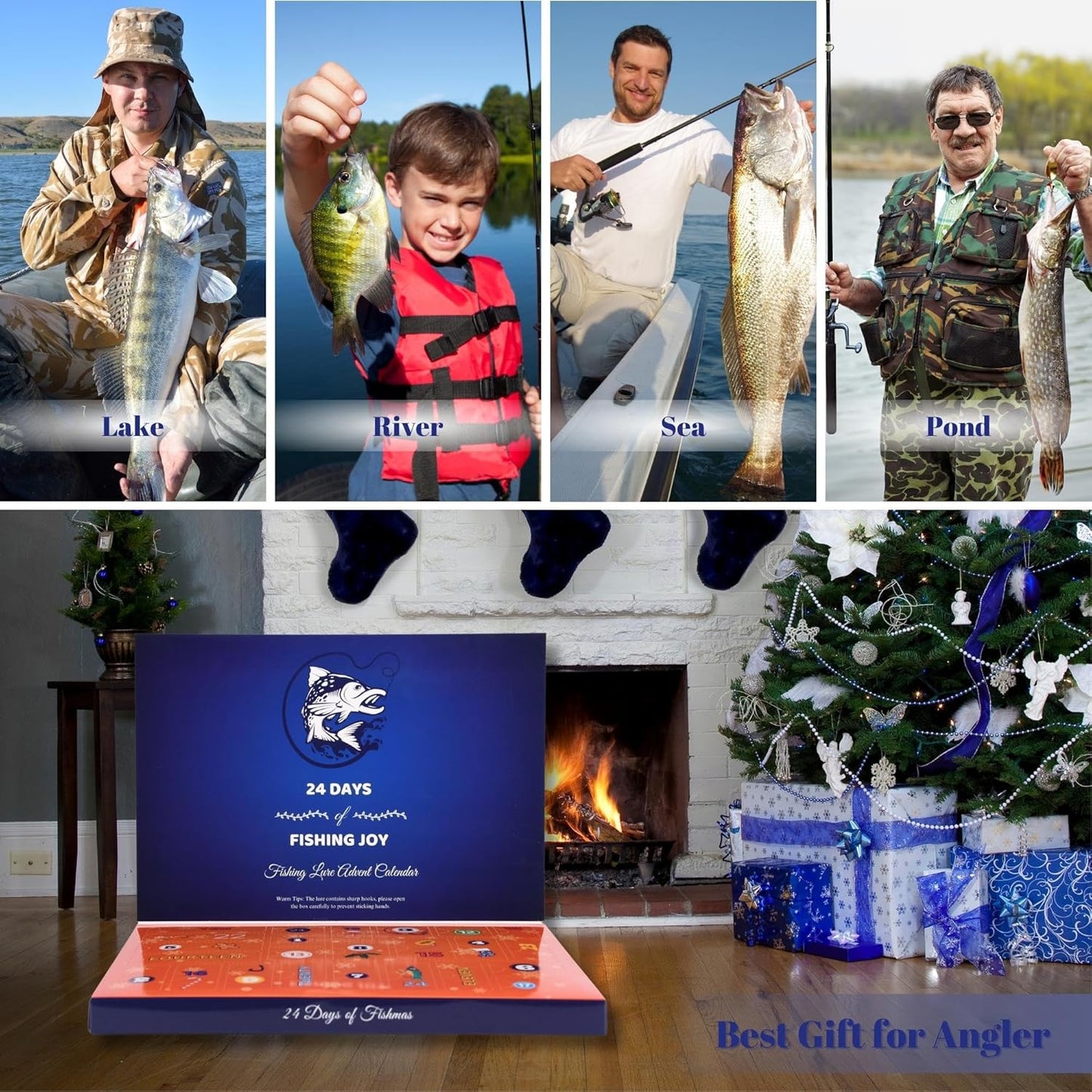Fishing Advent Calendar - 24 Days of Fishing Surprises